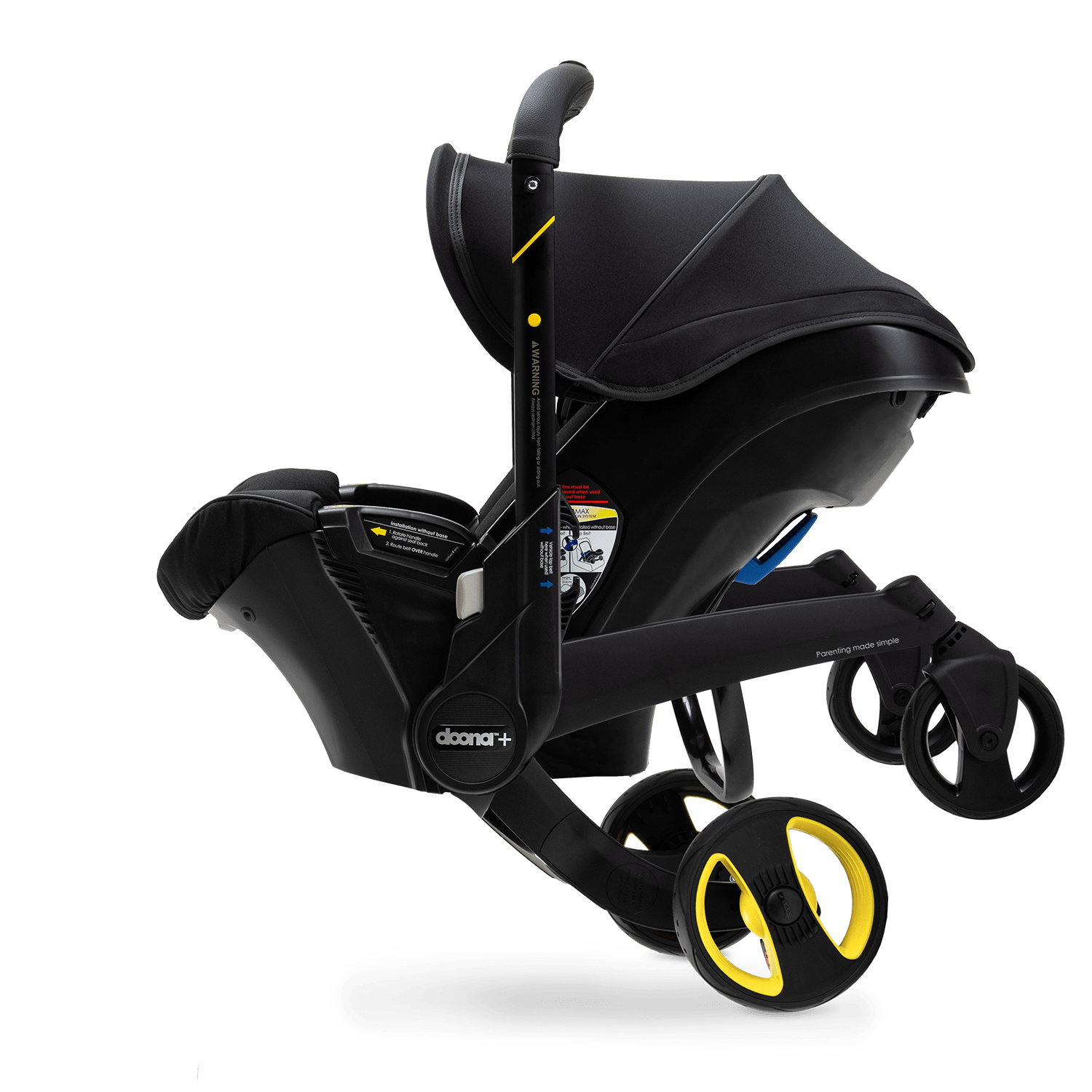 Doona + Car Seat & Stroller - Midnight Edition - Image 4