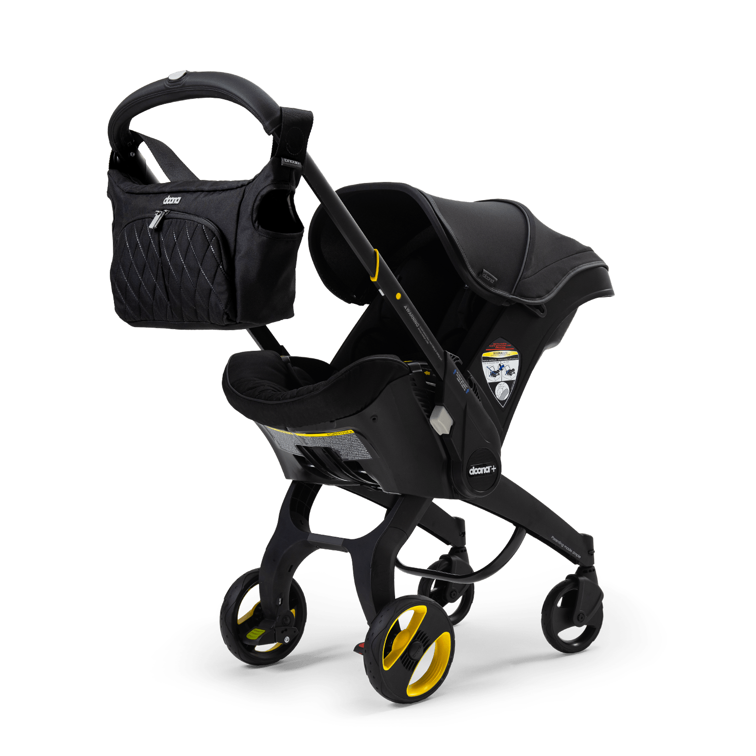 Doona + Car Seat & Stroller - Midnight Edition - Image 6