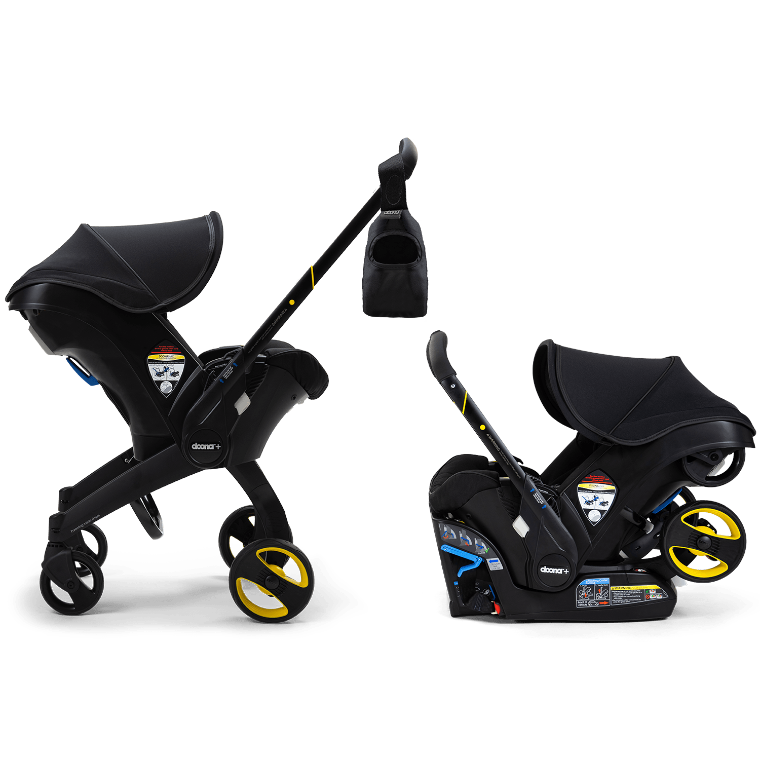 Doona + Car Seat & Stroller - Midnight Edition - Image 15